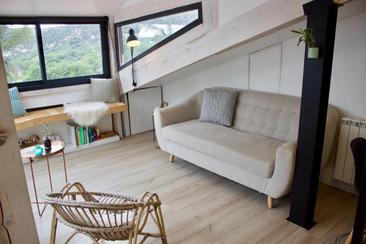 Appartement Sur Les Toits, Tres Jolie Vue Provence 그뢰오레방 외부 사진