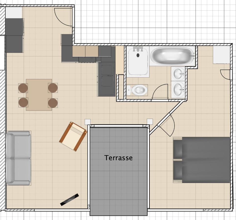 Appartement Sur Les Toits, Tres Jolie Vue Provence 그뢰오레방 외부 사진