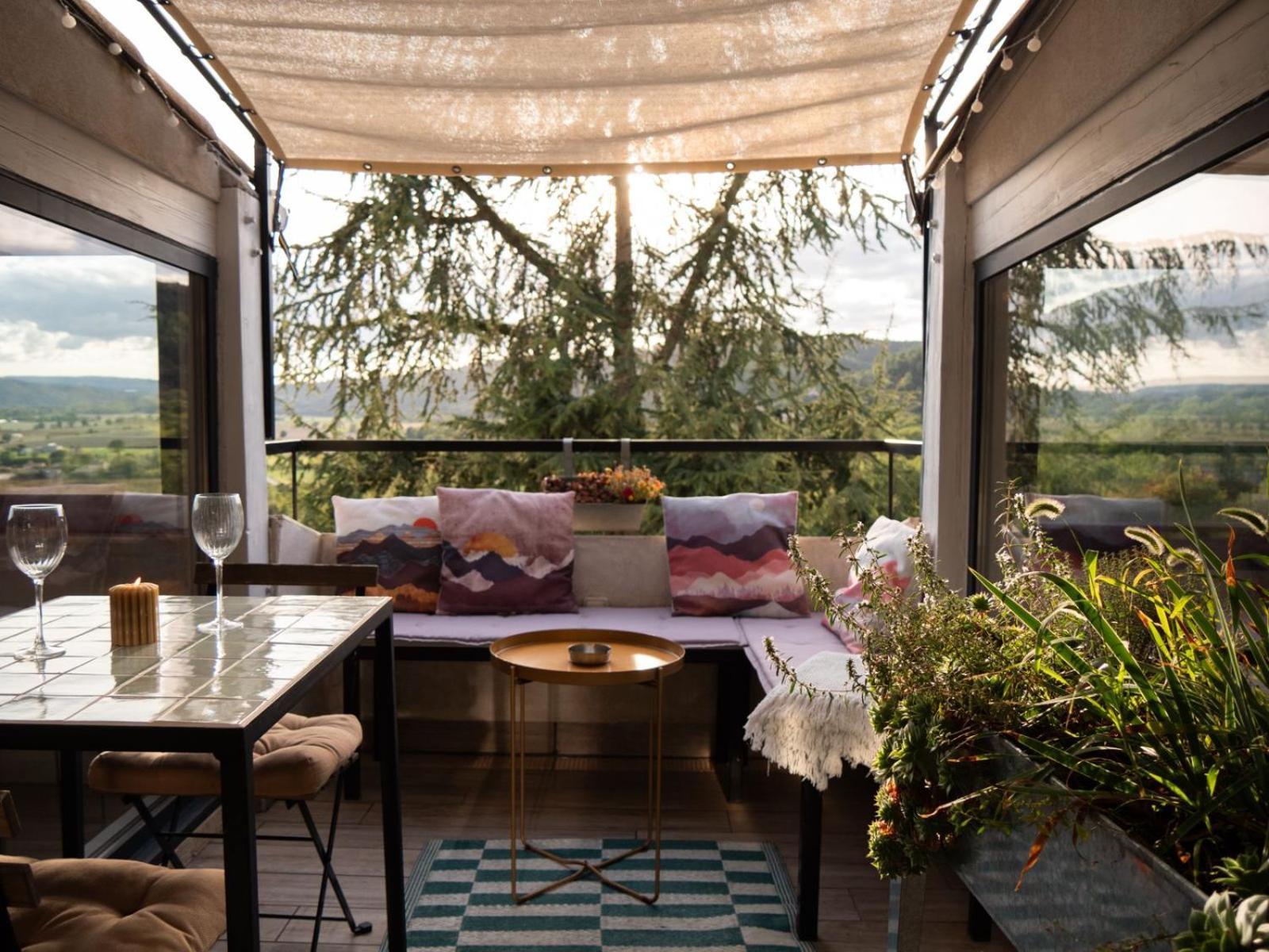 Appartement Sur Les Toits, Tres Jolie Vue Provence 그뢰오레방 외부 사진